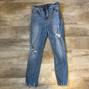 Abercrombie High Rise Super Skinny Ankle